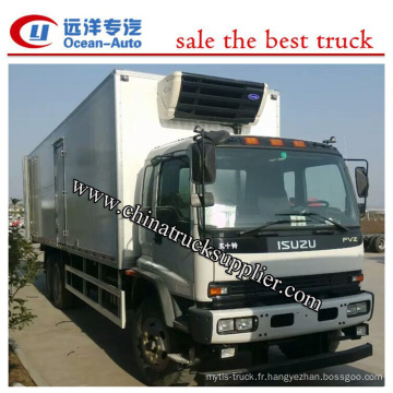 Fabricant de camion frigorifique Motorola 280HP de marque Famous Brand 6X4 en Chine